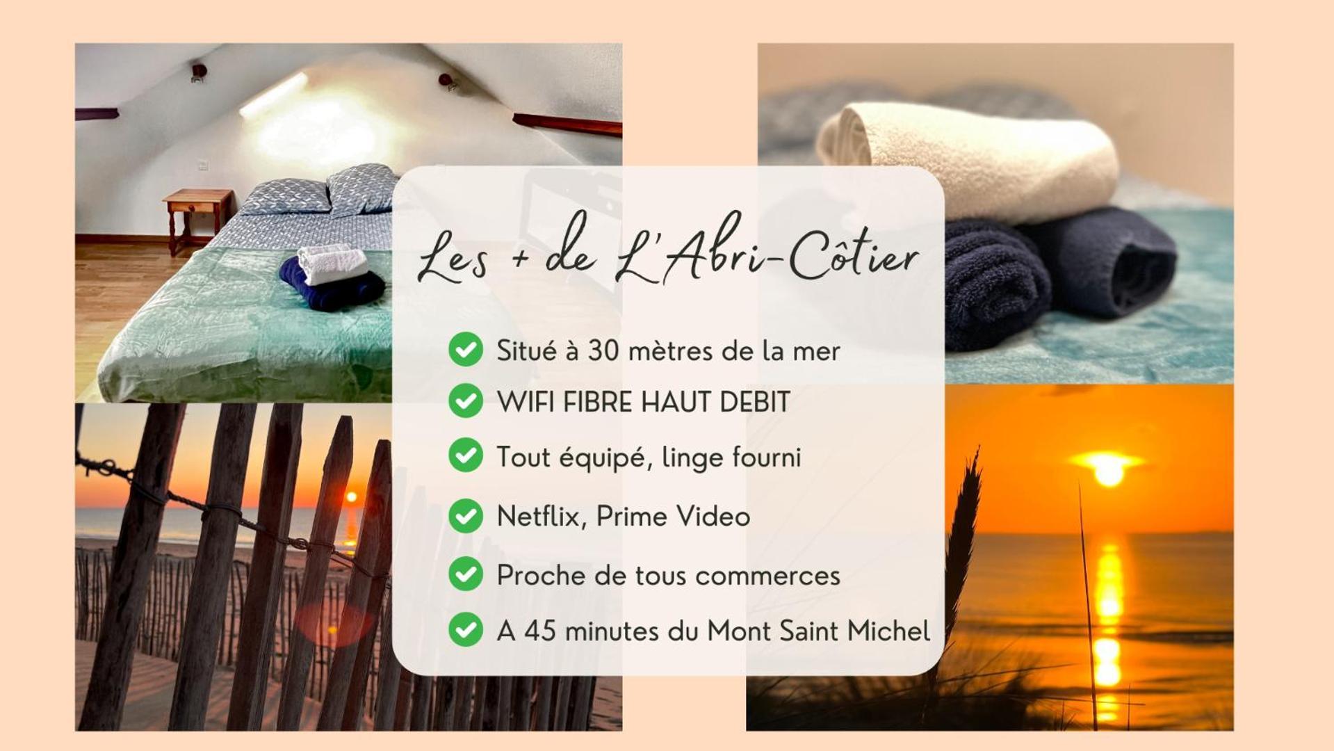 L'Abri-Cotier A 30 Metres De La Mer Annoville Extérieur photo